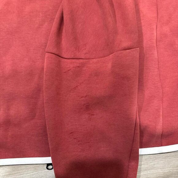 red and dark blue nike tech fleece sweatsuit hoodie and pants - Picture 7 of 7